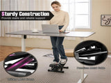 Mini Full Body Stepper - Resistance Bands Included, Adjustable Intensity, LCD Tracker 74668921