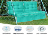 Outdoor High-Back Chair Cushions, One-Piece Hinged and Back Design, Fade-Resistant & Waterproof 79684173