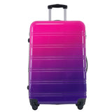 Hardshell Luggage Sets 3 Piece Gradient Color Expandable Suitcase with Spinner Wheels and TSA Lock N732P184448Z