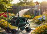 Hose Reel Cart, Hold Up to 250 ft Hose, Garden Water Hose Carts Mobile Tools with 35839756