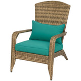 Outdoor Rattan Fire Pit Chairs 15710942