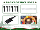 7.6FT Nativity Christmas Inflatable Arch with 7 LED Lights, Jesus Christmas Inflatable Arch 70900234