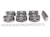 6* Pistons & Rings Set STD 22mm 84mm for BMW 335i 435i 535i X3 X4 X5 X6 N55B30A 11257587914 21309972