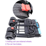 Big large capacity Folding cart Extra Long Extender Wagon Folding Wagon Garden Shopping Beach W227137386