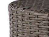 KINGSTOWN RD BARREL SIDE TABLE 52644.00GEY