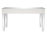 FCH Silver MDF Mirror Surface Broken Glass Three Pumping Computer Desk 43240235