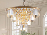 (Same as W1340P188544/L5007-600-G) 24" Contemporary Crystal Moderns Crystal Ceiling W1340P189318