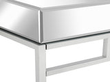 One Drawer Modern Mirrored Glass 75011668