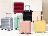 20 Inch ABS Hard Shell Travel Checked Luggage - Scratch Resistant Surface Four Multi-Directional W2787P437246
