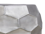ET101 Modern Contemporary Aluminum material 21" Height End Table, Side Table with Glossy B009P295930
