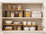 2 Pack Cabinet Organizers Shelves, Multipurpose Storage Rack, Kitchen Cabinet Storage, 11.7''W, 82238922