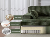 Double Chaise Lounge Chair Indoor,Oversized Upholstered Sleeper Cloud Couch,Deep Seat Luxury Sofa 32038866