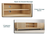55-inch TV stand, mid-century modern style TV stand , entertainment W1706P465273