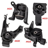 ZNTS Engine Motor Mounts 4pcs For Toyota Corolla 1.8L A4219 Automatic Trans 46848643