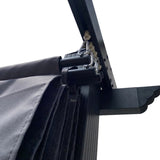 Replacement Top Cover Fabric for 13 x 10 Ft Outdoor Patio Retractable Pergola Sun-shelter W41972288