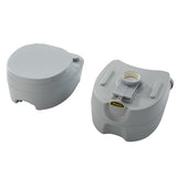 ZNTS 5.3 Gallons Portable Toilet W2181P198542