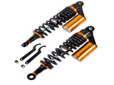 2Pcs 13.5'' 340mm Air Rear Shock Absorber Suspension Damper Motorcycle Fits for Honda Harley 73041170