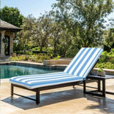 2PCS Set Outdoor Lounge Chair Cushion Replacement Patio Funiture Seat Cushion Chaise Lounge Cushion 52157282