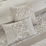Cal King Embroidered 8 Piece Comforter Set B03594911
