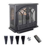 24 inch 3D Flame Electric Infrared Quartz Fireplace Stove with remote control W1769112700