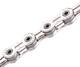 KMC X11SL-118L NP/BK 11 Speed Bicycle Chain - 1/2 x 11/128 inch, 118 Links 05460778