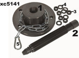 10 Ton Wheel Hub Press Puller Hydraulic 4 & 5 Bolt VW Audi Vag Peugeot Citroen 27076428