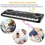 ZNTS 61 Keys Digital Music Electronic Keyboard Electric Piano Musical Instrument Kids Learning Keyboard 34087667