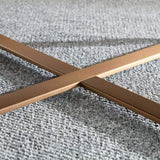 Modern Handcraft Drum Coffee Table 31.5 inch Round Coffee Table for Living Room,Small Coffee Table W2582P167673