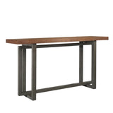 59" Narrow Console Table - MDF Entryway Sofa Table for Hallway, Living Room, Foyer with Space-Saving W3137P294537