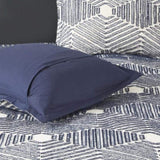 King/Cal King Cotton Jacquard Duvet Cover Set B035129132