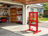 6-Ton Hydraulic Shop Press with Press Plates, H-Frame Garage Benchtop Press, Adjustable Working 64017581