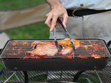 Portable Charcoal Grill, Tabletop Outdoor Barbecue Smoker, Small BBQ Grill for Outdoor Cooking 62629445