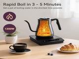 Gooseneck Electric Kettle with 1 Temperature Control for Pour Over Coffee & Tea, Quick Heating, 26831995