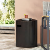 Outdoor LightWeight Concrete Side Table, 73441.00