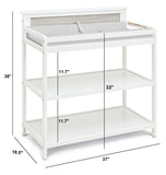 Connelly Changing Table Gray/Rockport Gray B022P204831