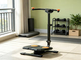 Orange Foldable Ab Twister Board Waist Trimming Workout Equipment with LCD Display for Women And Men 29385002