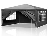 10'x10' Gazebo Waterproof Outdoor Canopy Patio Tent Party Tent for Wedding BBQ 00451964