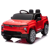 24V Kids Ride on Car W/Parents Control,Licensed Chevrolet Silverado,Four-wheel suspension,LED W1578P202309