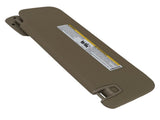Driver Side Sun Visor fit for Escalade/Yukon 2007-2014 Beige Plastic w/ Light Mirror 72041453
