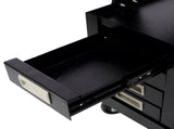 Heavy Duty 2-Tier 4 Drawers Rolling Welding Cart Portable Welder Storage Trolley with Wheels for MIG W465P332930