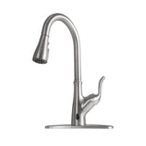 ZNTS Pull Down Touchless Single Handle Kitchen Faucet 20S05101BN