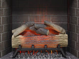 28inch Infrared Electric Fireplace Insert, Touch Panel Home Decor Heater, With Cracking Sound W1769P191328