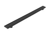 36 Inch Offset Linear Drain with Reversible Flat & Tile Insert Cover, 304 Stainless Steel W2287P480795