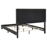 Charcoal Tufted Queen Panel Bed B062P153532