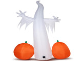11.8 FT Halloween Inflatables Ghost Spider Pumpkin Outdoor Decorations, Scary Halloween Giant Blow 28302150