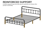 Metal Bed Frame,Queen Size Bed Frame with Headboard,Structurally Stable, Under Bed Storage,No Box W311P388953