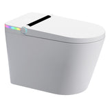 ZNTS Smart Toilet with Built-in Bidet Seat, Tankless Toilet with Auto Lid Opening, Closing and Flushing, W1667P177231