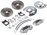 Power Complete Front Disc Brake Conversion Kit V-8 4 Piston Replacement for 1964 1965 1966 1967 Ford 34090938