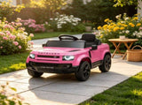 Pink 12V Electric Kids Ride on Car Remote, Suspension, 3 Speed Modes, Lights, Music, Horn 50835137