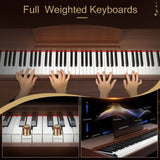 GDP-203 88 Key Standard Full Weighted Keyboards Digital Piano with Metal Stand, Power Adapter, 29163506